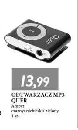 Odtwarzacz mp3 QUER promocja