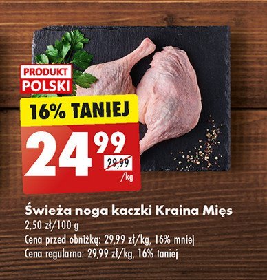 Noga z kaczki Kraina mięs promocja