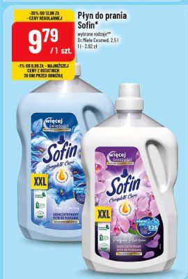 Płyn do prania Sofin wybrane rodzaje promocja w POLOmarket