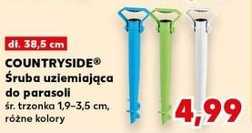 Śruba do parasola plażowego COUNTRYSIDE promocja w Kaufland