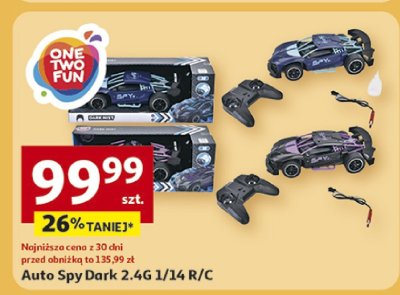 Auto Spy Dark 2.4G 1/14 R/C promocja w Auchan