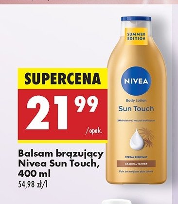 Balsam brązujący ujędrniający Nivea promocja