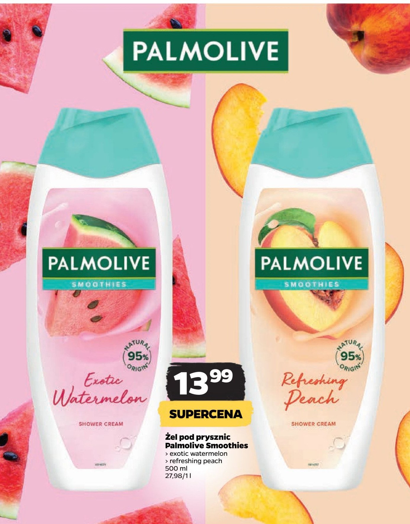 Żel pod prysznic arbuz Palmolive smoothies promocja