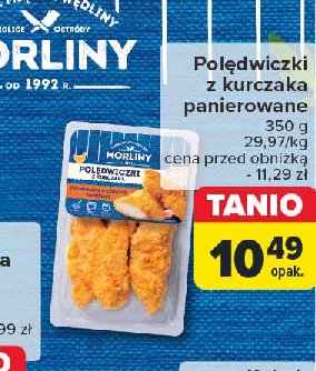 Polędwiczki z kurczaka Morliny promocja