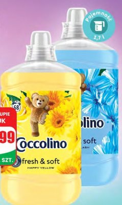 Płyn do płukania fresh&soft blue splash promocja w Dino