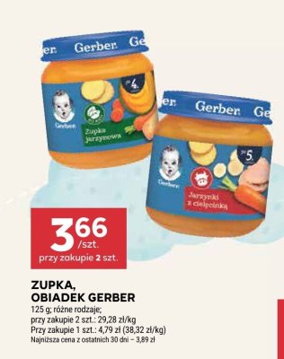 Zupka, obiadek Gerber promocja w Stokrotka