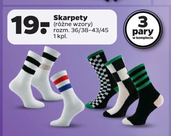 Skarpety damskie 36-38 promocja