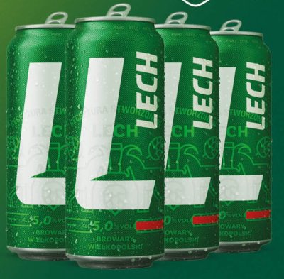 Piwo Lech Premium 0,5 L promocja w Duży Ben