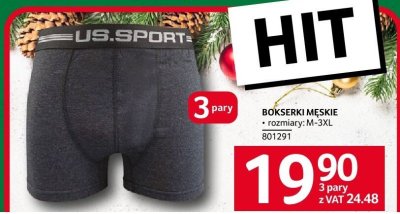 Bokserki męskie promocja w Selgros