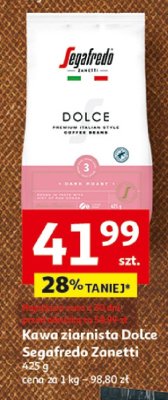 Kawa ziarnista promocja w Auchan
