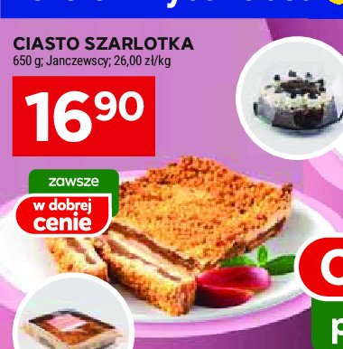 Szarlotka Janczewscy promocja