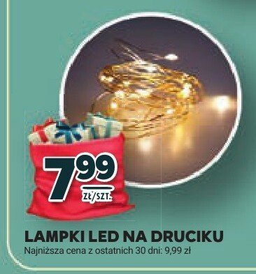 Lampki LED na druciku promocja w Stokrotka