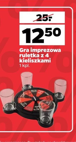 Gra ruletka z kieliszkami do w贸dki promocja