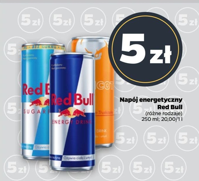 Napój energetyczny Red bull the mandarin edition promocja w Netto