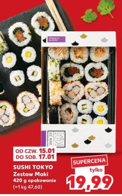 Zestaw sushi Maki promocja w Kaufland
