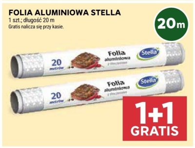 Folia aluminiowa Stella promocja w Stokrotka