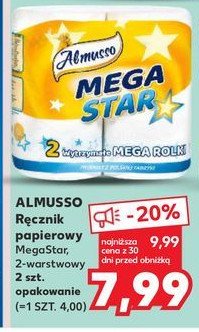 Ręcznik papierowy ALMUSSO MEGA STAR promocja