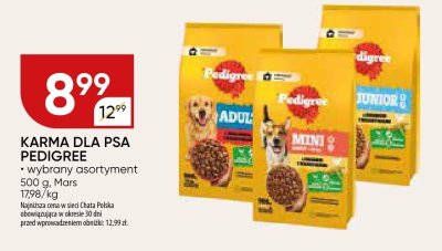 Karma dla psa Pedigree promocja w Chata Polska