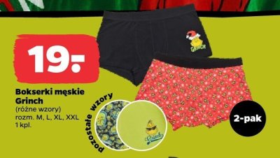 Bokserki męskie 2-pak promocja w Netto