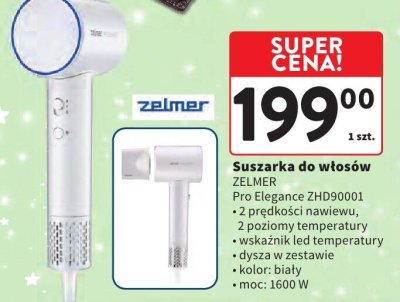 Suszarka do włosów ZELMER Pro Elegance ZHD90001 promocja w Intermarche
