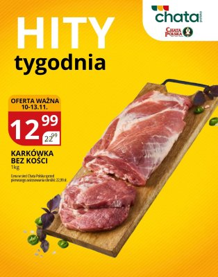 Karkówka bez kości Chata Polska promocja w Chata Polska