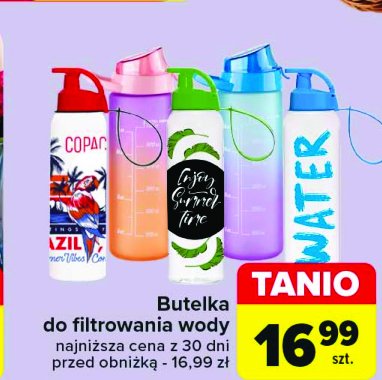 Butelka filtrująca wodę 500 ml promocja