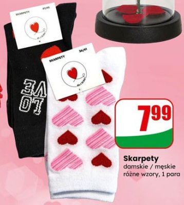 Skarpety damskie / męskie różne wzory promocja w Dino