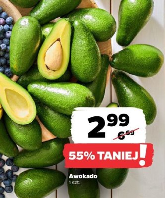 Awokado 1 szt. promocja w Netto