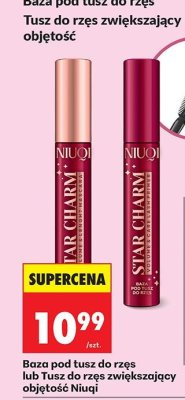 Tusz do rzęs zwiększający objętość Niuqi Star Charm promocja w Biedronka