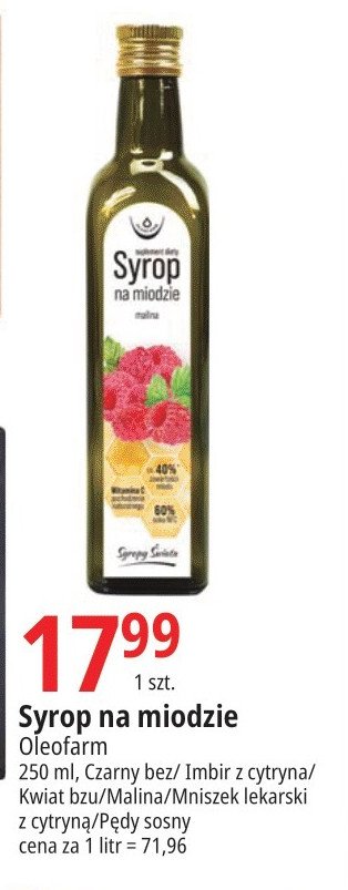 Syrop p臋dy sosny Oleofarm promocja