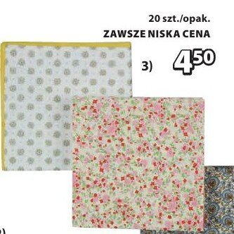 Serwetki papierowe LERSSON promocja w Jysk