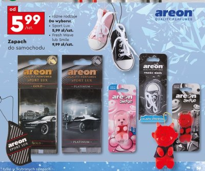 Zapach do samochodu Areon Sport Lux promocja w Biedronka