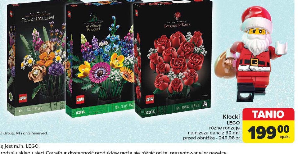 Klocki 10280 Lego creator promocja w Carrefour