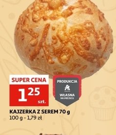 Kajzerka z serem Auchan promocja