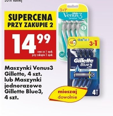 Maszynki do golenia Gillette blue 3 comfort promocja