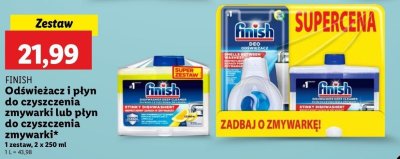 Płyn do czyszczenia zmywarek lemon Finish do czyszczenia zmywarek promocja