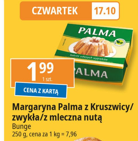 Margaryna Mleczna z kruszwicy promocja