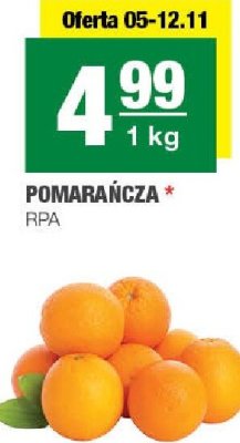 Pomarańcza RPA promocja w SPAR
