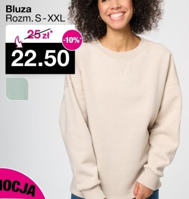 Bluza Rozm. S-XXL promocja w Woolworth
