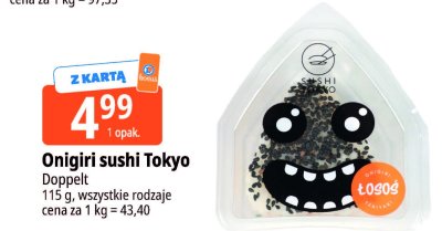 Onigiri sushi Tokyo Doppelt promocja w Leclerc