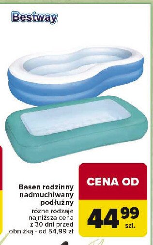 Basen rodzinny Bestway promocja w Carrefour