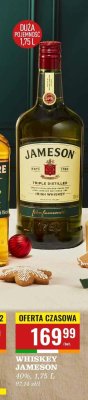 Whiskey Jameson promocja w Biedronka