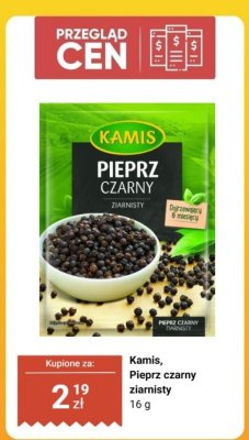 Pieprz czarny ziarnisty  promocja w Biedronka