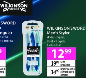 Nożyki do regulacji brwi Wilkinson essential precision styler promocja