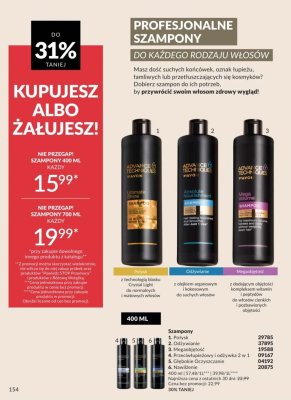 Szampon Advance Techniques Przeciwłupieżowy i odżywka 2 w 1 400ml promocja w AVON