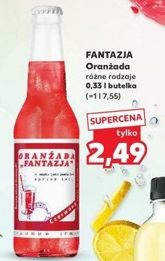 Oranżada czerwona Oranżada fantazja promocja w Kaufland