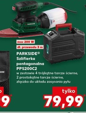 Szlifierka pentagonalna 200 w Parkside promocja