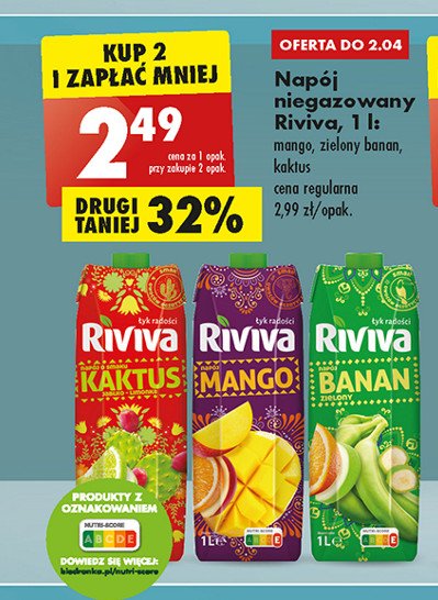Sok mango Riviva promocja