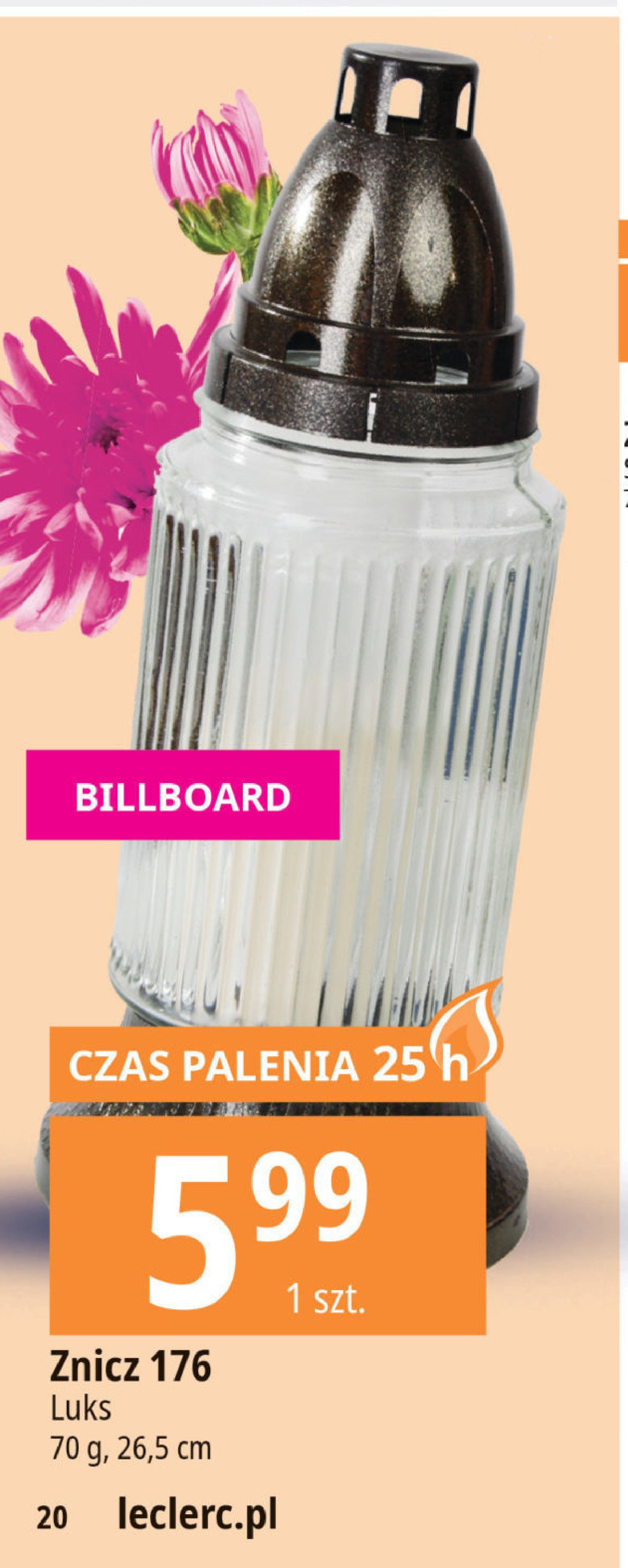 Znicz 176bt Luks promocja