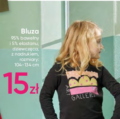 Bluza dziewczęca roz. 104-134 promocje